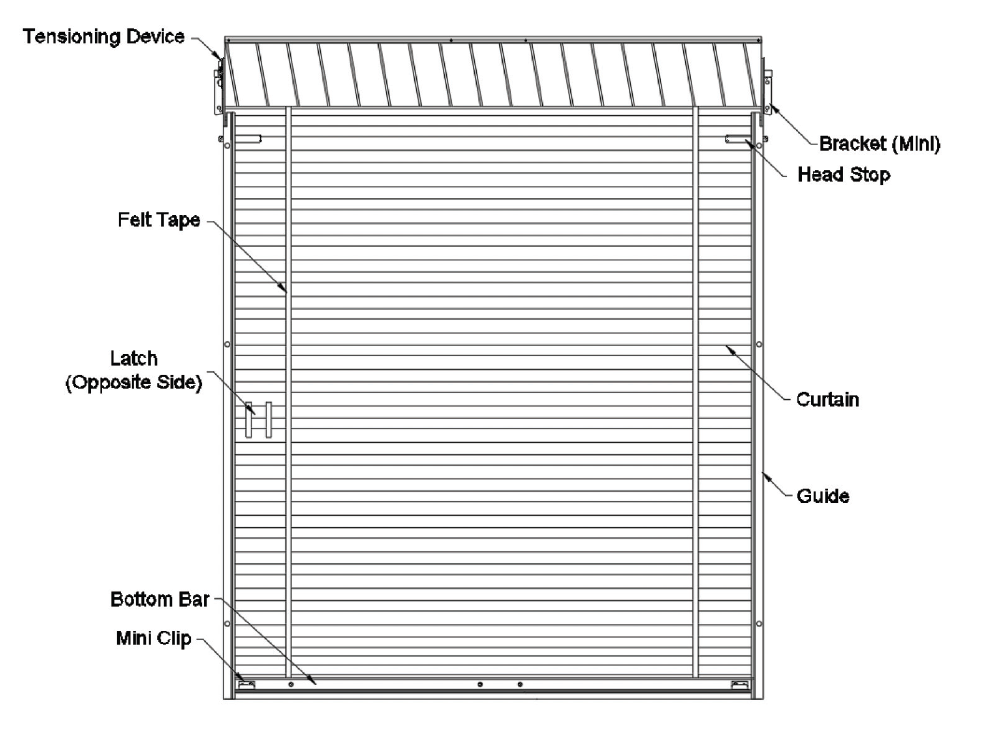 DBCI Self Storage Sheet Door